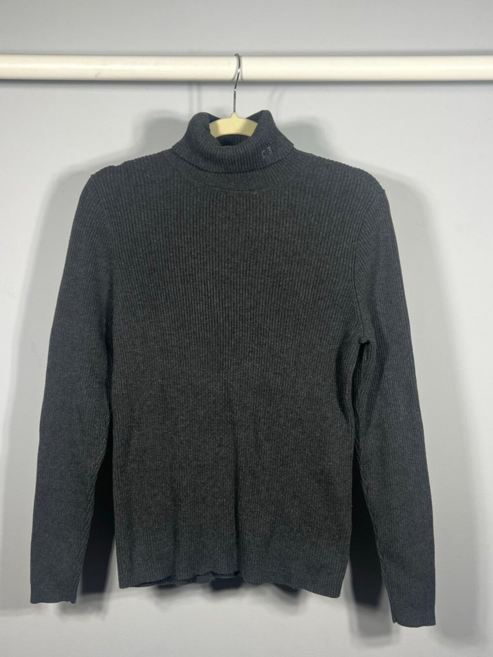 Lauren Ralph Lauren Sweater Womens Turtleneck Pullover L Ribbed Knit Long Sleeve